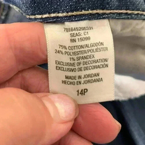 Covington Petite High Rise, Light Wash, Light Weight Bootcut Jeans  Size 12P - Picture 5 of 5